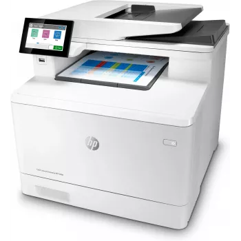 HP Έγχρωμος LaserJet Enterprise MFP M480f, Laser, Έγχρωμη εκτύπωση, 600 x 600 DPI, A4, Άμεση εκτύπωση, Λευκό, Μαύρο