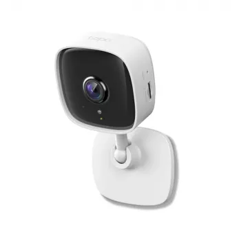 TP-Link Tapo Κάμερα ασφαλείας Wi-Fi, κάμερα παρακολούθησης IP, εσωτερικού χώρου, ασύρματη, CE, IC, RCM, επιτραπέζια/επίτοιχη, μαύρο, λευκό
