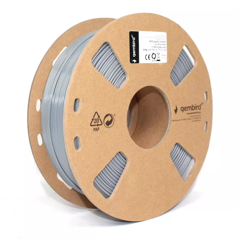 Gembird 3DP-PETG1.75-01-GR Υλικό 3D εκτύπωσης
