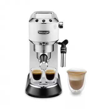 Μηχανή espresso De’Longhi EC 685.W — ημιαυτόματη, δοχείο νερού 1,1 l, 15 bar, Thermoblock, ακροφύσιο ατμού
