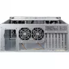 Θήκη διακομιστή Inter-Tech 4U 40248 Rack μαύρο, γκρι