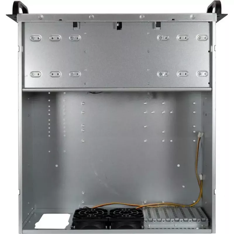 Θήκη διακομιστή Inter-Tech 4U 40248 Rack μαύρο, γκρι