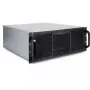 Θήκη διακομιστή Inter-Tech 4U 40248 Rack μαύρο, γκρι