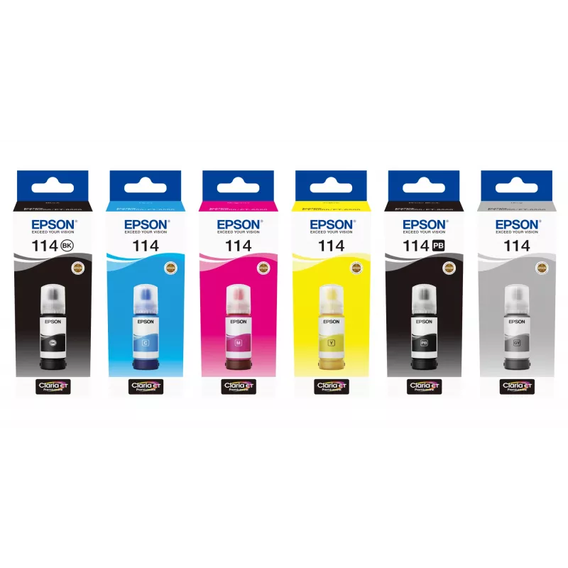 Μελανοδοχείο Epson 114 Cyan C13T07B240