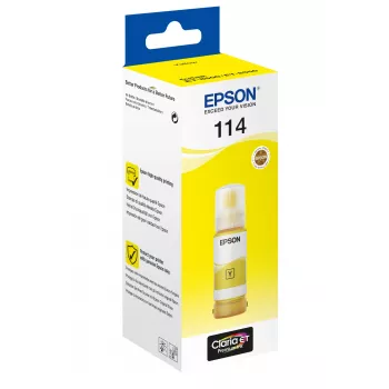 Μελανοδοχείο Epson 114 70ml Κίτρινο