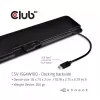 CLUB3D USB Type C 3.2 Gen1 Triple Display Dynamic PD Charging Dock 100W PD Power Φορτιστής