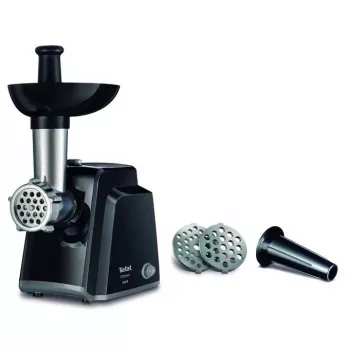 Tefal NE105838 Κρεατομηχανή 1400 W Μαύρο, Ανοξείδωτο ατσάλι