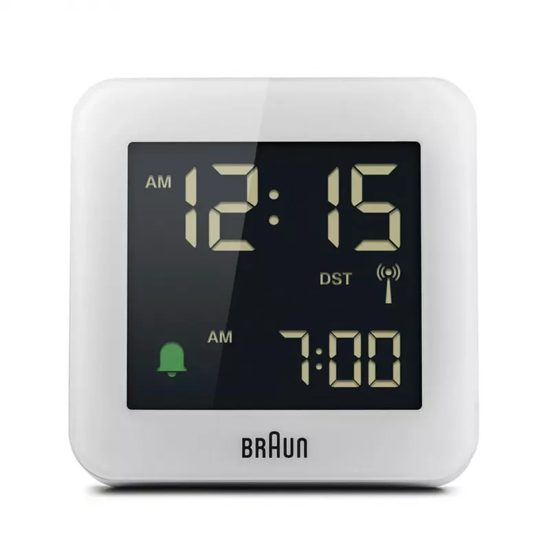 Braun BC09-DCF Ψηφιακό ξυπνητήρι Λευκό