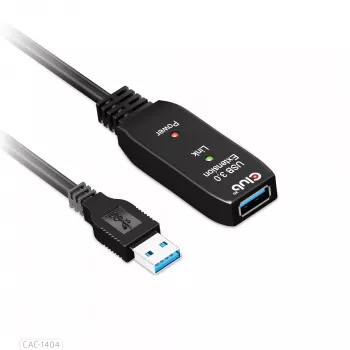 CLUB3D USB 3.2 Gen1 Ενεργό καλώδιο επαναλήπτη 5m/ 16.4 ft M/F 28AWG