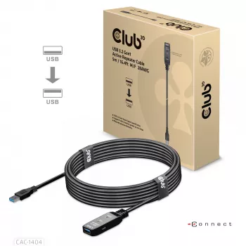 CLUB3D USB 3.2 Gen1 Ενεργό καλώδιο επαναλήπτη 5m/ 16.4 ft M/F 28AWG