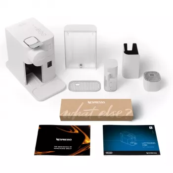 De'Longhi Nespresso Lattissima One EN510.B καφετιέρα κάψουλας, 19 bar, 1450 W, 1 l, αφρός γάλακτος, αφή, μαύρη