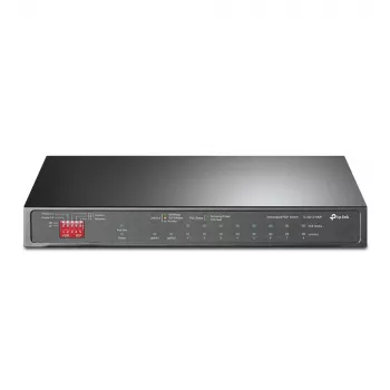 TP-Link TL-SG1210MP Δικτυακός διακόπτης Unmanaged Gigabit Ethernet (10/100/1000) Power over Ethernet (PoE) Μαύρο