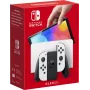 Nintendo Switch OLED, Nintendo Switch, NVIDIA Custom Tegra, λευκό, αναλογικό / ψηφιακό, κουμπί Home, κουμπί λειτουργίας, κουμπιά