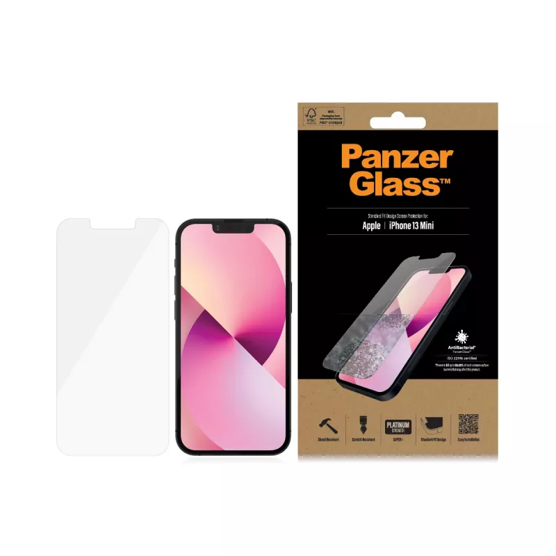 PanzerGlass μεμβράνη προστασίας οθόνης για Apple iPhone 13 Mini Standard Fit