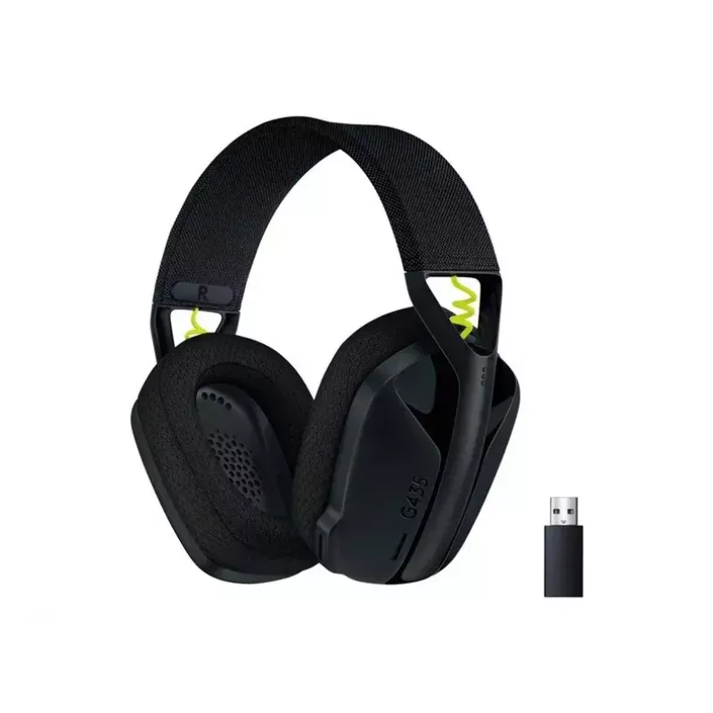 LOGITECH G435 Lightspeed ασύρματο gaming headset - μαύρο