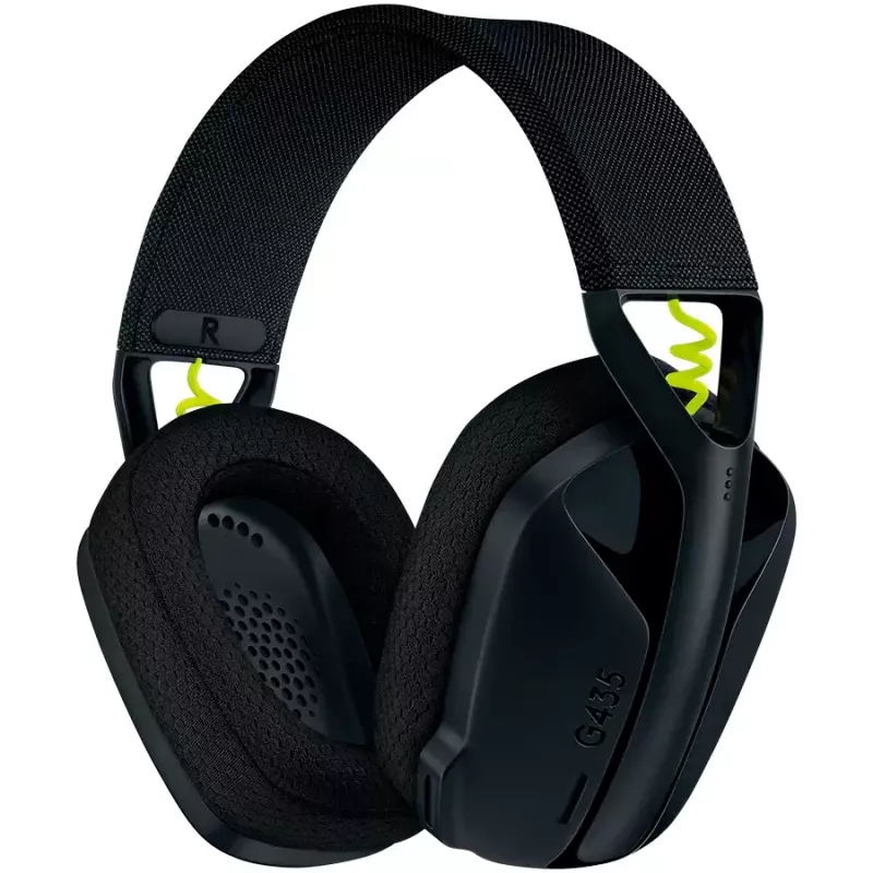 LOGITECH G435 Lightspeed ασύρματο gaming headset - μαύρο