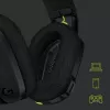 LOGITECH G435 Lightspeed ασύρματο gaming headset - μαύρο