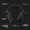 LOGITECH G435 Lightspeed ασύρματο gaming headset - μαύρο