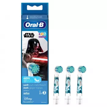 Οδοντόβουρτσα Oral-B Kids Star Wars 3 τεμ. λευκή Extra Soft