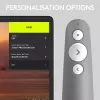 LOGITECH R500 Laser Τηλεχειριστήριο παρουσίασης Γκρι