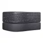 LOGITECH Ergo K860 - Ασύρματο διαχωρισμένο πληκτρολόγιο Business Graphite Qwerty Pan Nordic
