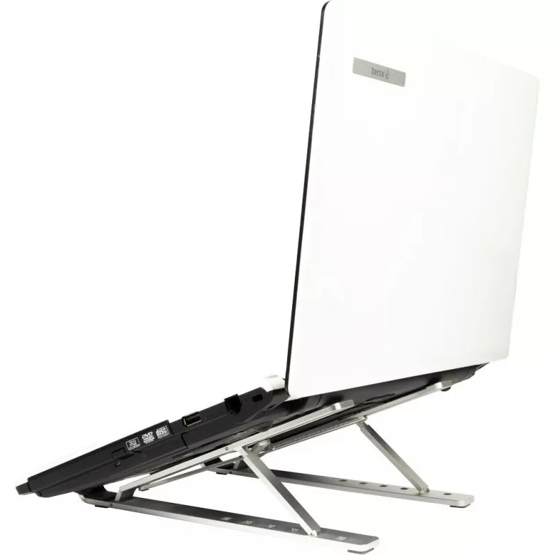 INTER-TECH Nbs-200 Βάση φορητού υπολογιστή Ασημί 39,6 cm (15,6)