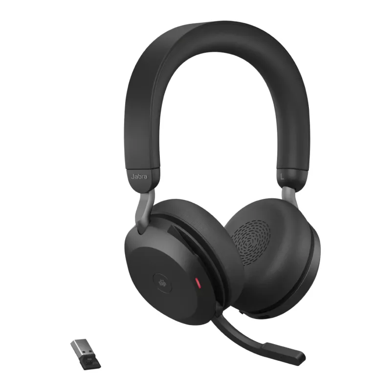 Jabra Evolve2 75 - USB-A MS Teams - Μαύρο