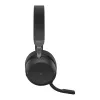 Jabra Evolve2 75 - USB-A MS Teams με βάση γραφείου - Μαύρο