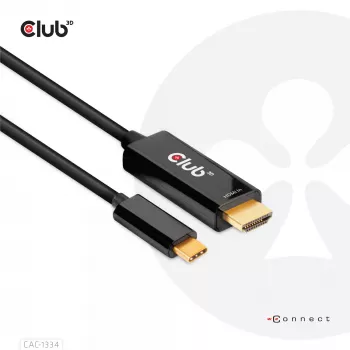 CLUB3D HDMI σε USB Type-C 4K60Hz Ενεργό καλώδιο M/M 1,8 m/6 ft