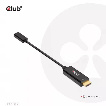 CLUB3D HDMI σε USB Type-C ενεργός αντάπτορας 4K60Hz M/F