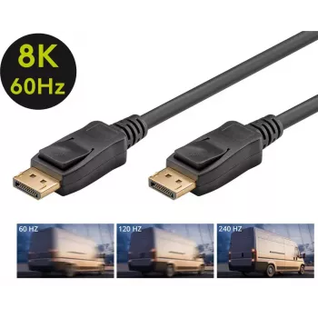 Goobay Καλώδιο DisplayPort 58534 2 m Μαύρο