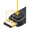 Goobay Καλώδιο DisplayPort 58534 2 m Μαύρο