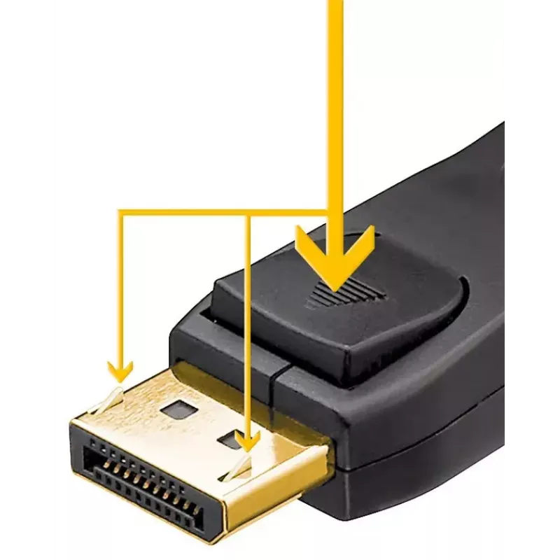 Goobay Καλώδιο DisplayPort 58534 2 m Μαύρο