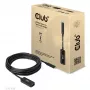 Club 3D CAC-1536 καλώδιο προέκτασης USB 3.2 Gen2 Type-C σε Type-A, 10 Gbps, αρσενικό/θηλυκό, 5 m, μαύρο