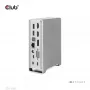 Docking Station CLUB3D CSV-1568 Μεταλλικό κουτί USB Gen2 Type-C USB Gen2 Type-A HDMI DP VGA RJ45 120W
