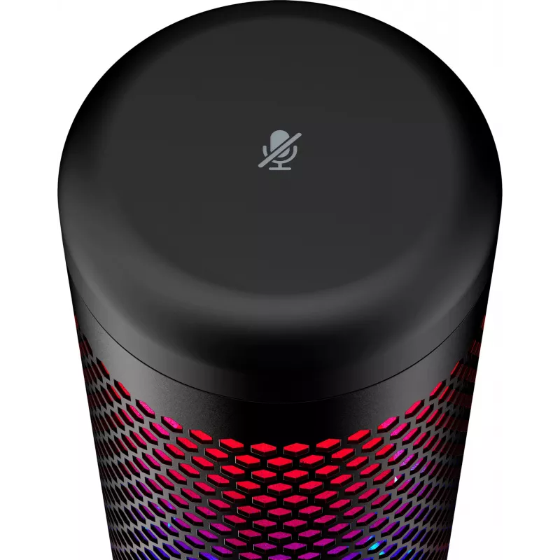 HyperX QuadCast S - Μικρόφωνο USB (Μαύρο-Γκρι) - Φωτισμός RGB