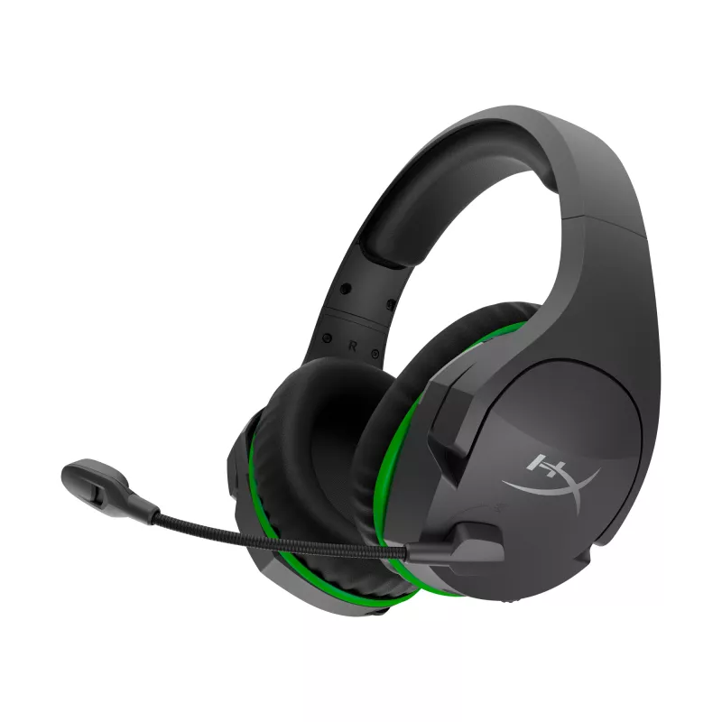 HyperX CloudX Stinger - Gaming ακουστικά (Μαύρο-Πράσινο) - Xbox (HX-HSCSX-BK/WW)