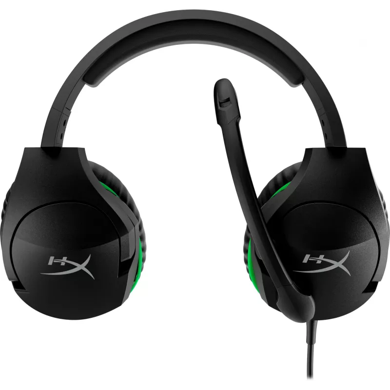 HyperX CloudX Stinger - Gaming ακουστικά (Μαύρο-Πράσινο) - Xbox (HX-HSCSX-BK/WW)