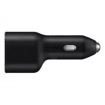 Φορτιστής αυτοκινήτου Samsung EP-L4020 40W (είσοδος 12V) USB-C 25W+15W μαύρο για smartphones