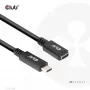 CLUB3D Καλώδιο επέκτασης USB Gen1 Type-C 5 Gbit/s 60 W (20 V/3 A) 4K60Hz αρσενικό/θηλυκό 2 m/6,56 ft