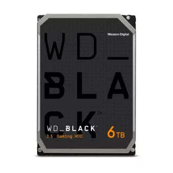 WESTERN DIGITAL Σκληρός δίσκος - Wd Black WD6004FZWX - 6TB - SATA 6Gb/s - 3,5 ίντσες - 7200 U/min - 128 MB buffer