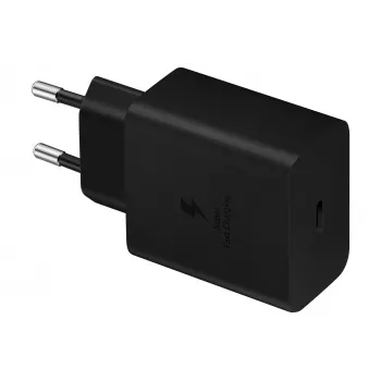 Samsung EP-T4510 καθολικός φορτιστής AC εσωτερικού χώρου με ταχεία φόρτιση 45W USB-C PD 3.0 Μαύρο