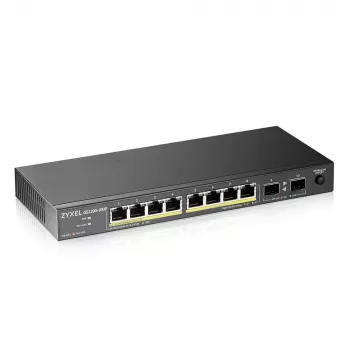Zyxel GS1100-10HP v2 Unmanaged Gigabit Ethernet (10/100/1000) Power over Ethernet (PoE) Μαύρο