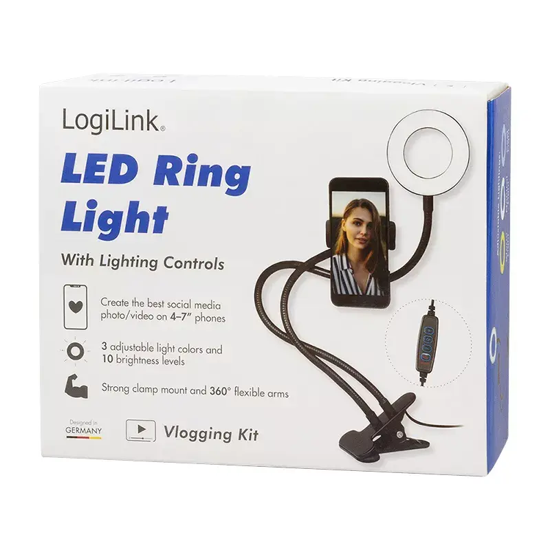 Δακτύλιος φωτισμού LogiLink AA0150 24 LED