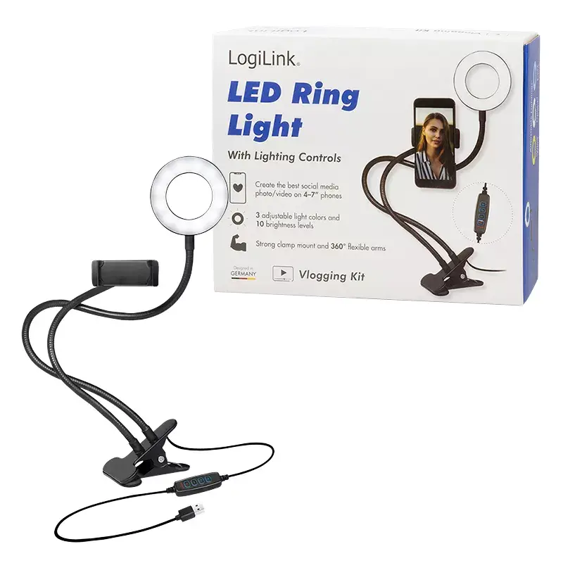 Δακτύλιος φωτισμού LogiLink AA0150 24 LED