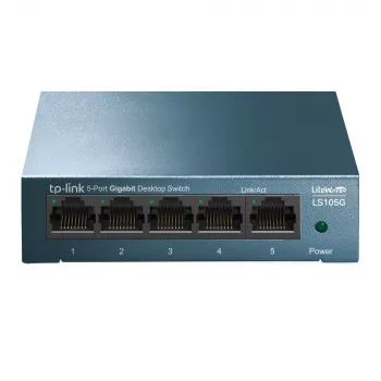 TP-Link διακόπτης δικτύου Desktop 5 θυρών 10/100/1000Mbps