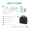Τσάντα laptop HP Professional 15,6 ίντσες χαρτοφύλακας Μονόχρωμη
