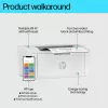 HP LaserJet M110w εκτυπωτής, Laser, 600 x 600 DPI, A4, 20 ppm, Δικτυακός, Λευκό