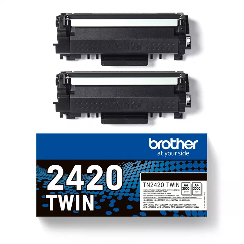 Τόνερ Brother TN2420 TWIN-Pack 3000 σελίδες Μαύρο