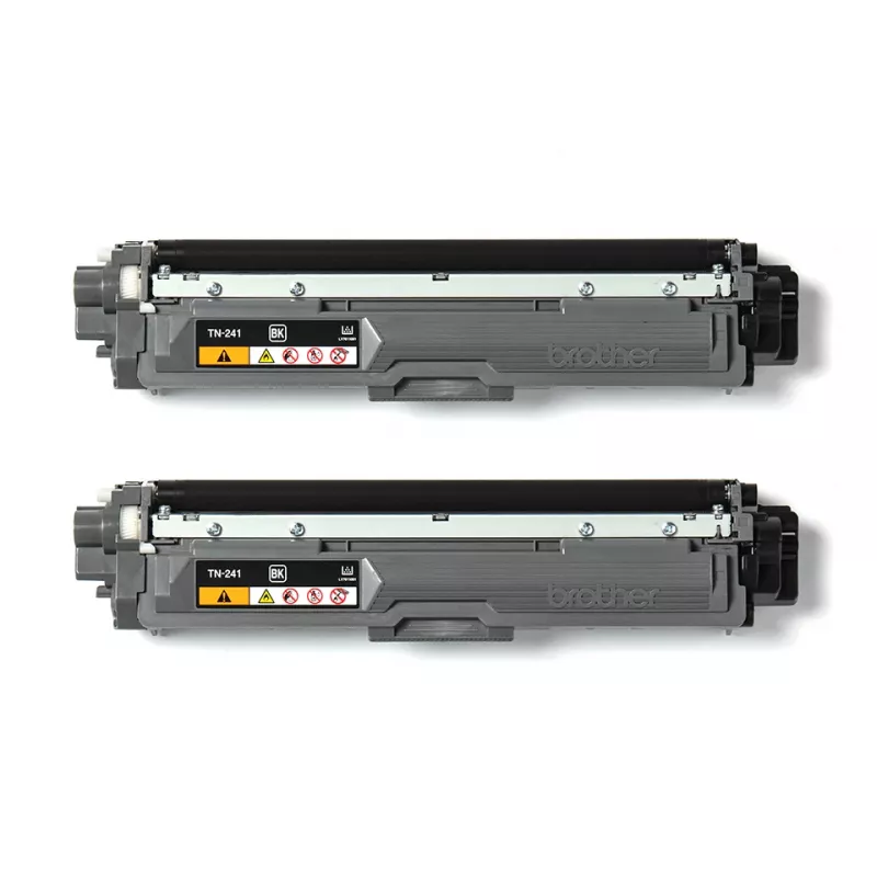Τόνερ Brother TN241BK - 2000 σελίδες - Μαύρο - συσκευασία 2 τεμ.